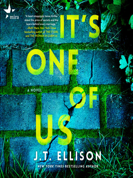 Title details for It's One of Us by J.T. Ellison - Wait list